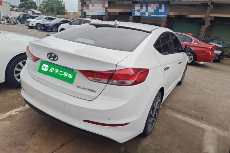 Used Hyundai Elantra (6th Generation / Lingdong) 2020 1.5L CVT Smart & Stylish – Elite Version Rear Right 45 Deg