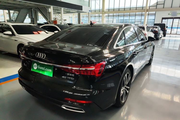 Used Audi A6L 2022 40 TFSI Luxury Dynamic Model Rear Right 45 Deg