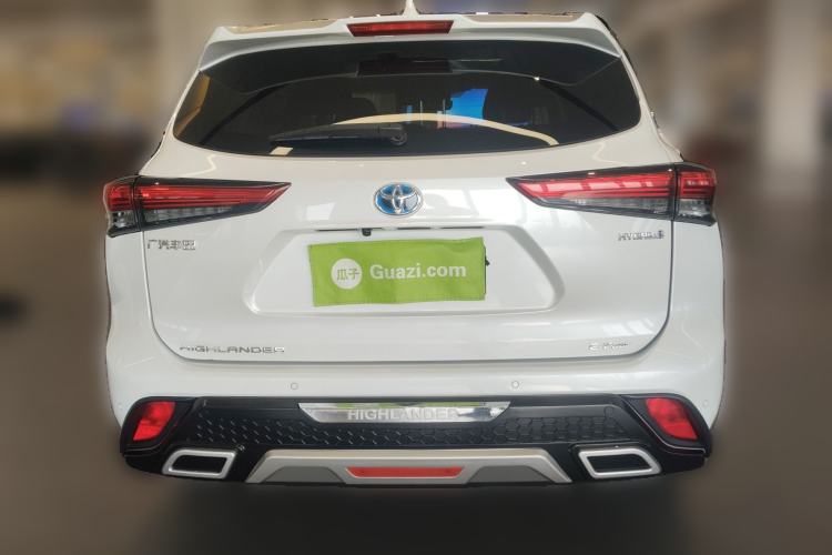 Used Toyota Highlander 2022 Dual-Engine 2.5L Four-Wheel Drive Prestige Version 7 Seats Rear