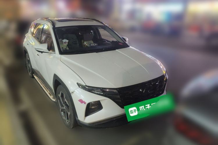 Used Hyundai Tucson 2023 Tucson L 1.5T Automatic Two-Wheel Drive DLX Luxury Edition Front Right 45 Deg