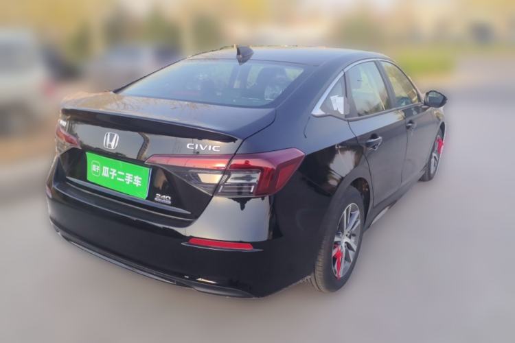 Used Honda Civic 2025 240TURBO CVT Smart & Fun Plus Rear Right 45 Deg