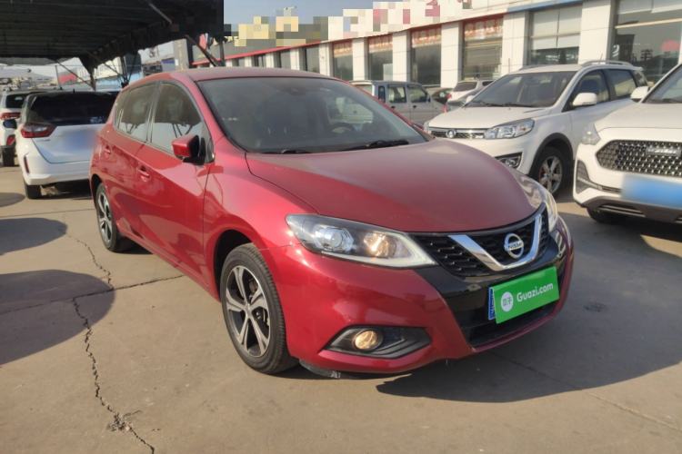 Used Nissan Tiida 2019 1.6L CVT Smart Enjoyment Version China VI Standard Front Right 45 Deg