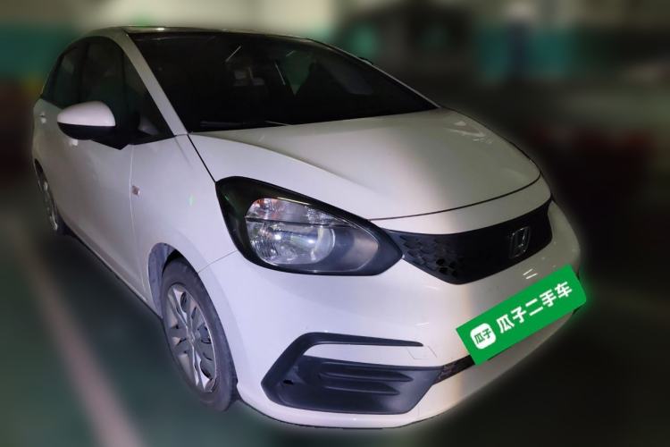 Used Honda Fit 2021 1.5L CVT Trend Edition Front Right 45 Deg