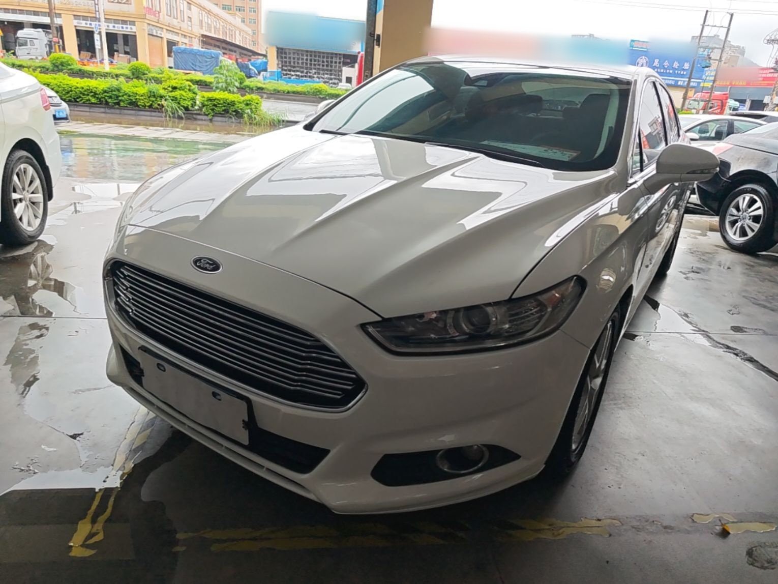 Under Front Bumper