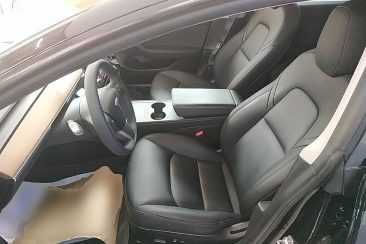 Used Tesla Model 3 2021 Performance High-Performance All-Wheel-Drive Version Left Front Seat