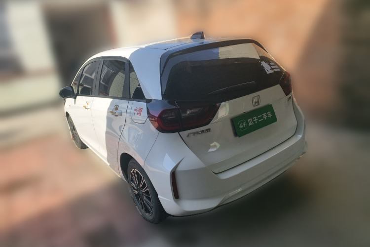 Used Honda Fit 2021 1.5L CVT Trend Edition Rear Left 45 Deg