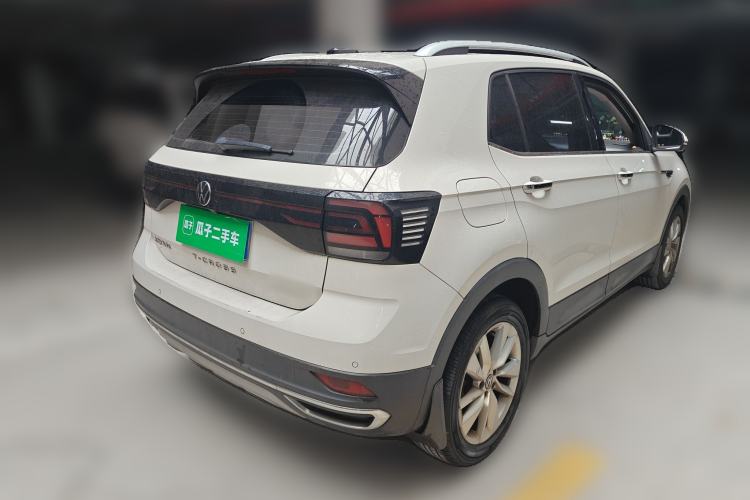 Used Volkswagen T-Cross 2020 280TSI DSG Comfort Edition Rear Right 45 Deg