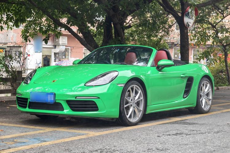 Used Porsche 718 2022 Boxster 2.0T Guazi used car, China used car export, Used car for sale, Used cars, Cheapest cars for sale