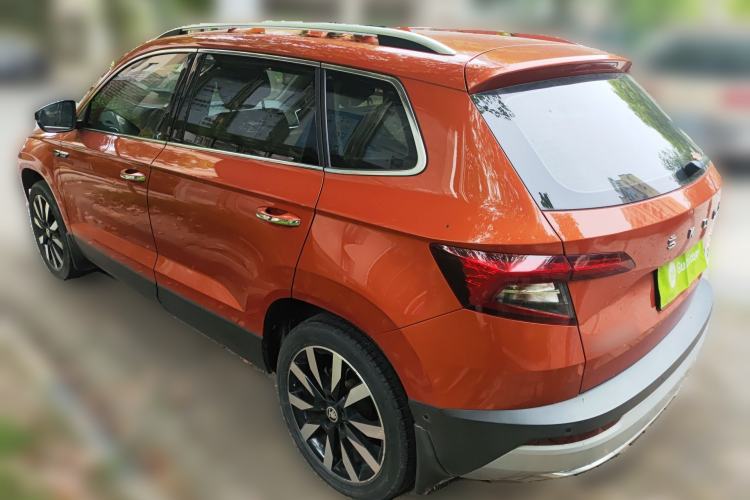 Used Skoda Karoq 2020 TSI280 Luxury Smart Edition China VI Standard Rear Left 45 Deg