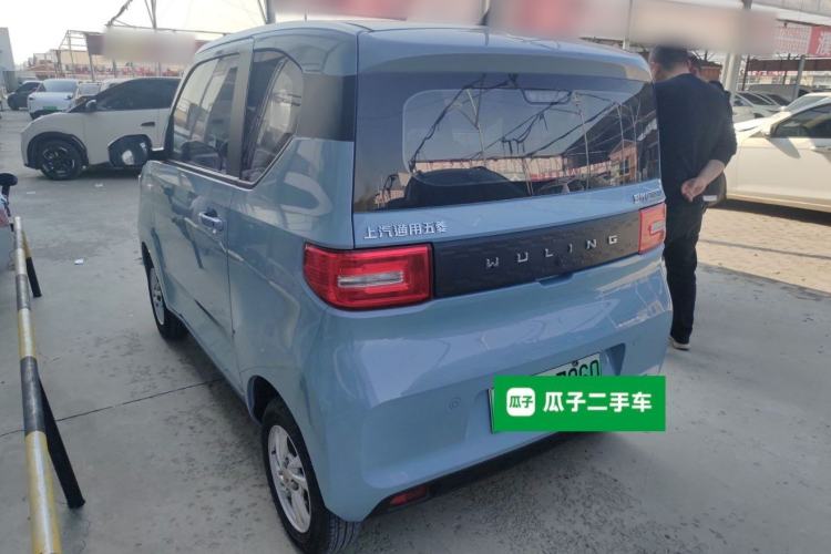 Used Wuling Hongguang MINIEV 2022 Zizai Version Lithium Iron Phosphate Rear Left 45 Deg