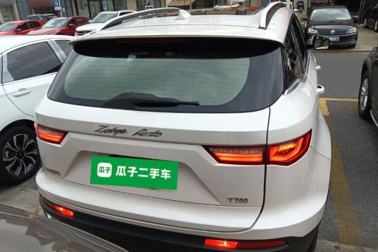 Used Zotye T700 2017 1.8T Dual-Clutch Luxury Model Exterior 4