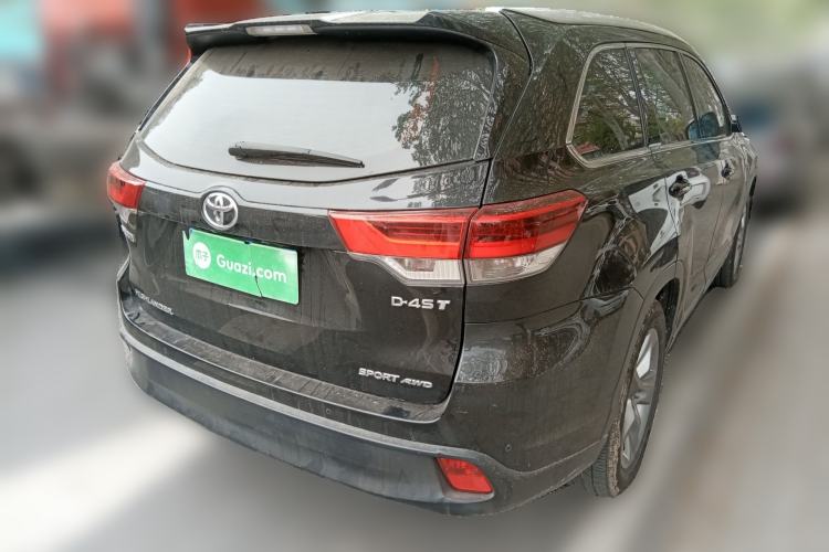 Used Toyota Highlander 2018 2.0T Four-Wheel Drive Luxury Version 7 Seats China VI Standard Rear Right 45 Deg
