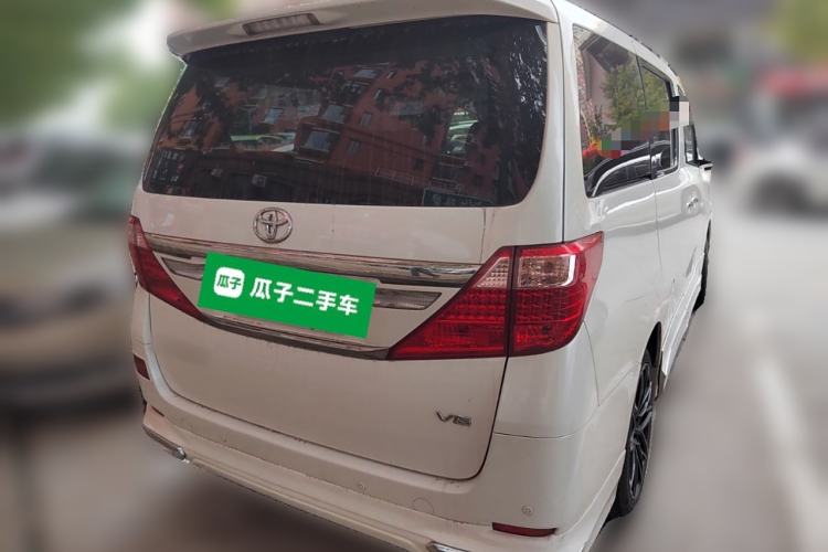 Used Toyota Alphard 2012 3.5L Luxury Edition Rear Right 45 Deg