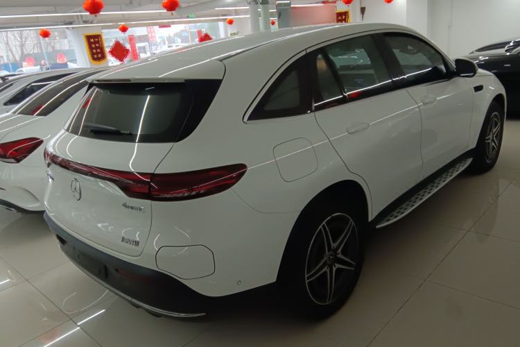 Used Mercedes-Benz EQC 2021 EQC 400 4MATIC Rear Right 45 Deg