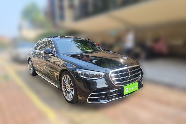 Used Mercedes-Benz S-Class 2022 S 450 L 4MATIC Front Right 45 Deg