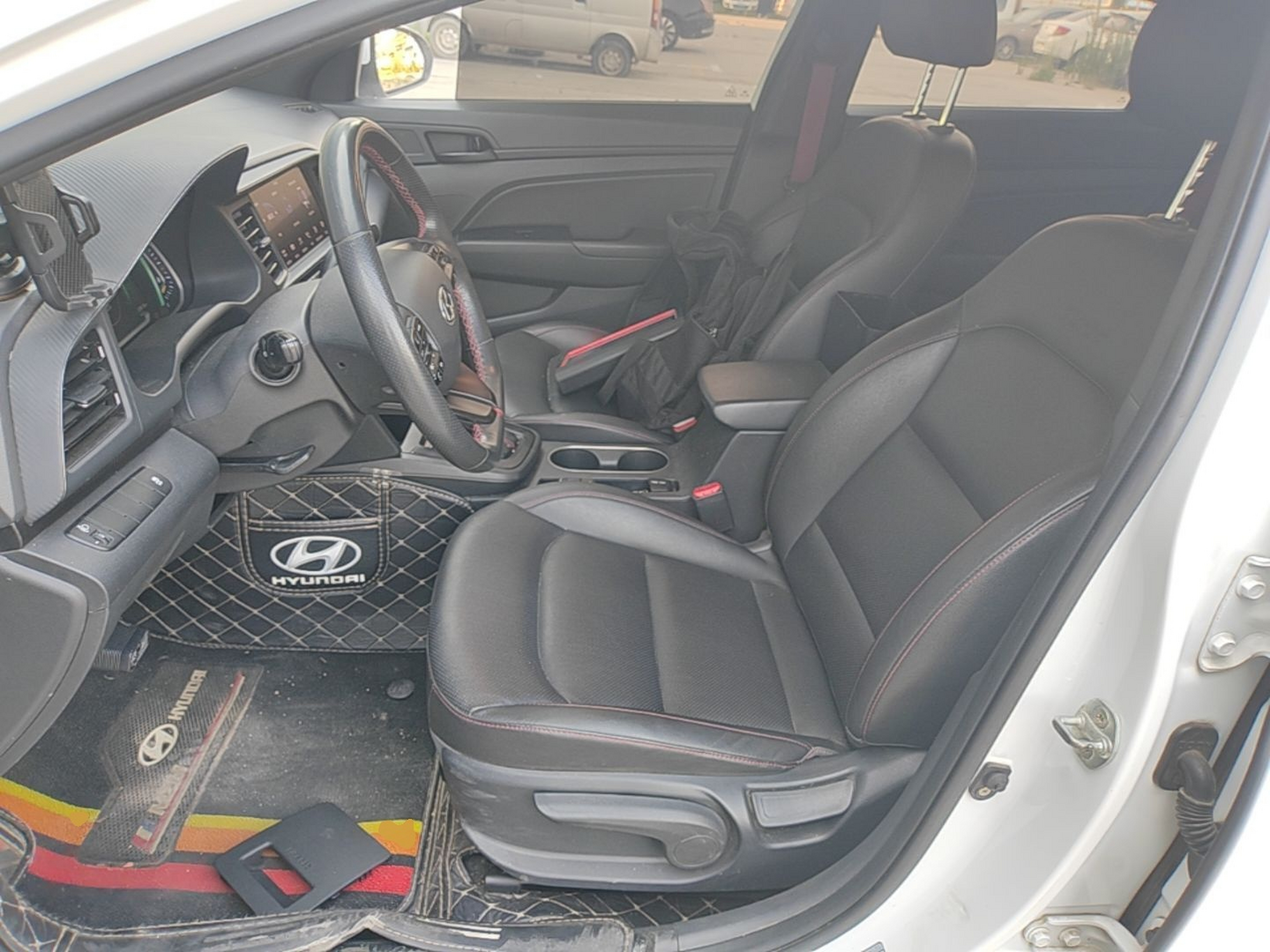Avant de la voiture