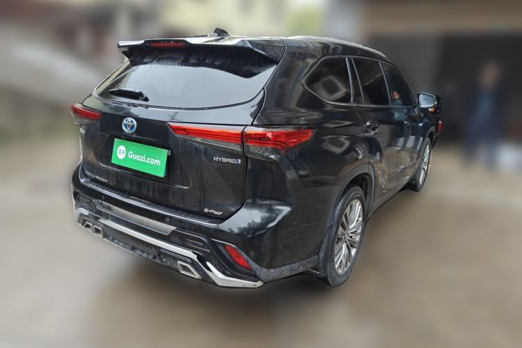 Used Toyota Highlander 2022 Dual-Engine 2.5L Four-Wheel Drive Prestige Version 7 Seats Rear Right 45 Deg