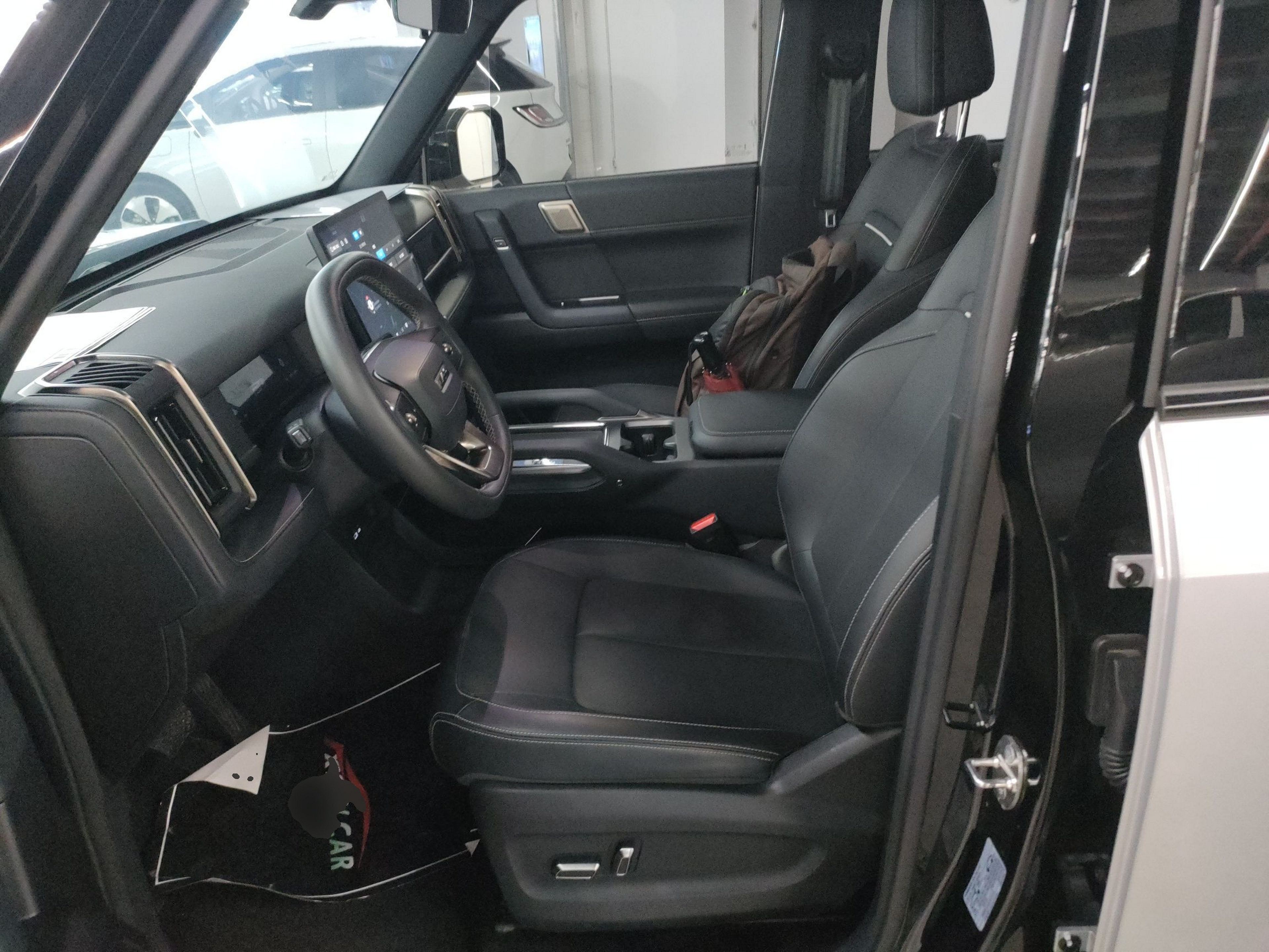 Avant de la voiture