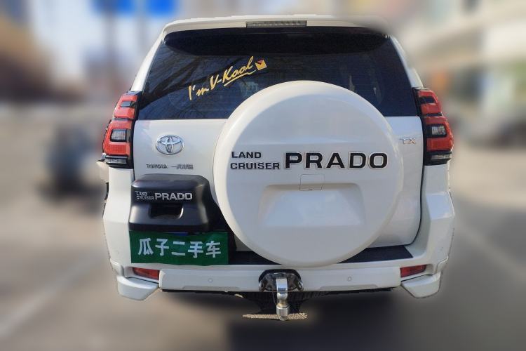 Used Toyota Prado 2018 3.5L Automatic TX-L with Rear-Mounted Spare Tire
