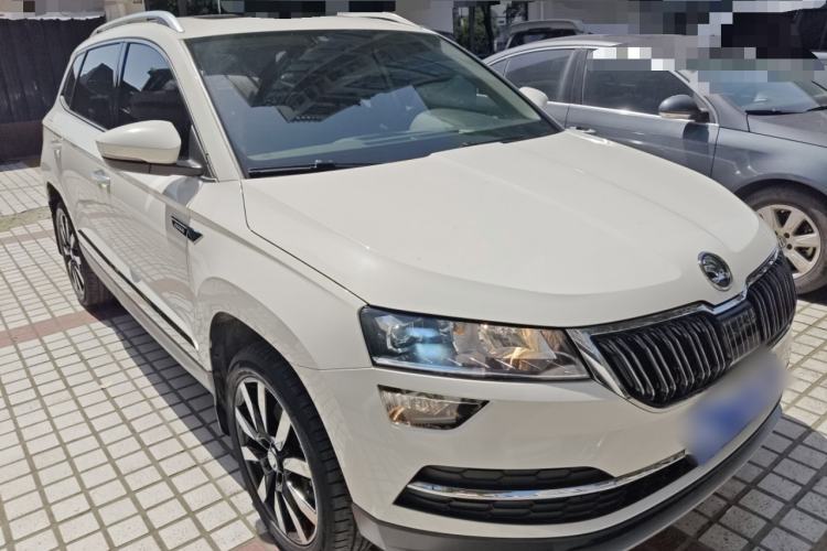 Used Skoda Karoq 2018 TSI280 Luxury Edition China V Standard Front Right 45 Deg