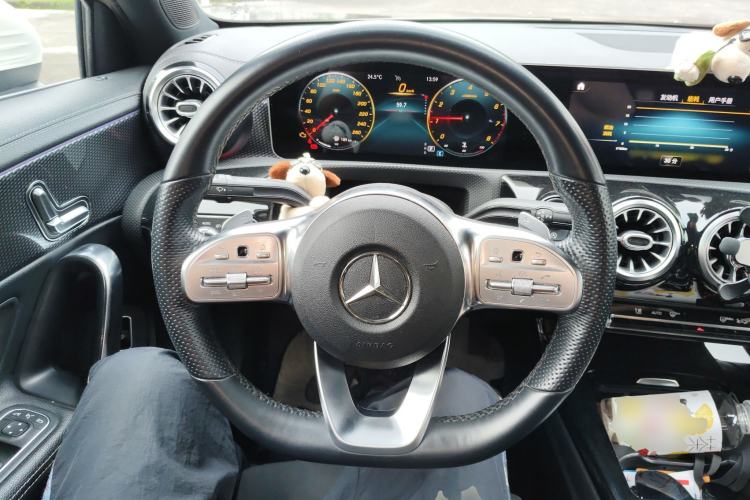 Used Mercedes-Benz A-Class 2019 Restyled A 200 L Sport Sedan Steering Wheel