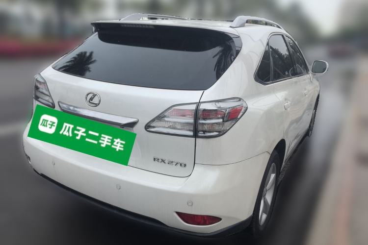 Used Lexus RX Classic 2011 270 Elegant Edition Rear Right 45 Deg