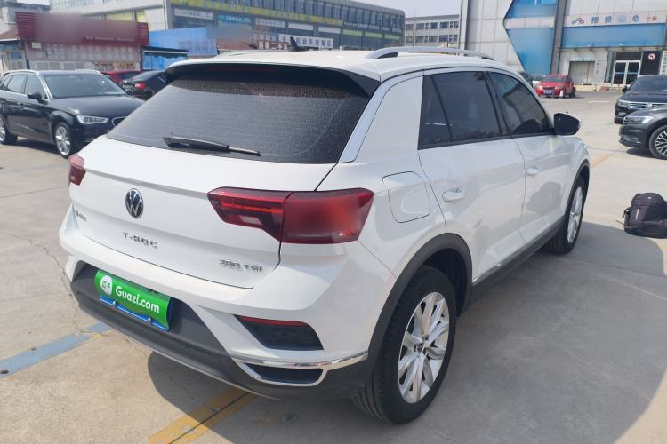 Used Volkswagen T-ROC 2021 Revised Version 280TSI DSG Two-Wheel Drive Elite Connect Edition Rear Right 45 Deg