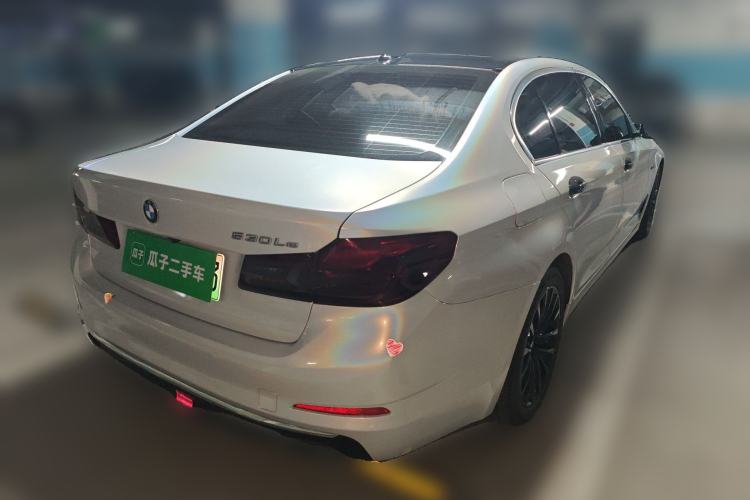 Used BMW 5 Series New Energy 2019 Updated Version 530Le Luxury Package Rear Right 45 Deg