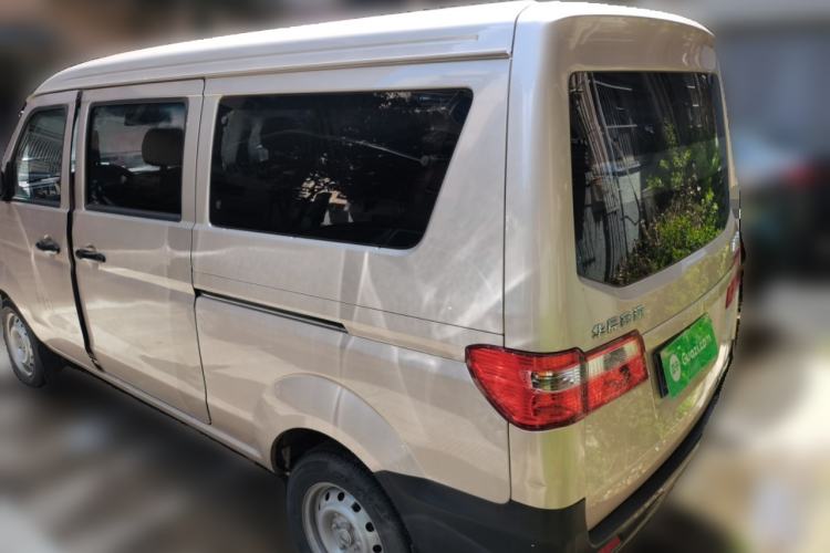 Used Jinbei Hiace X30 2021 1.5L Standard Version Air-Conditioning-Free Bus China VI Emission Standard SWC15M Rear Left 45 Deg