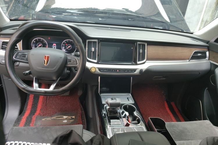 Used Hongqi HS7 2022 2.0T DCT Two-Wheel Drive Smart Connect Flagship Edition Five Seats Center Console