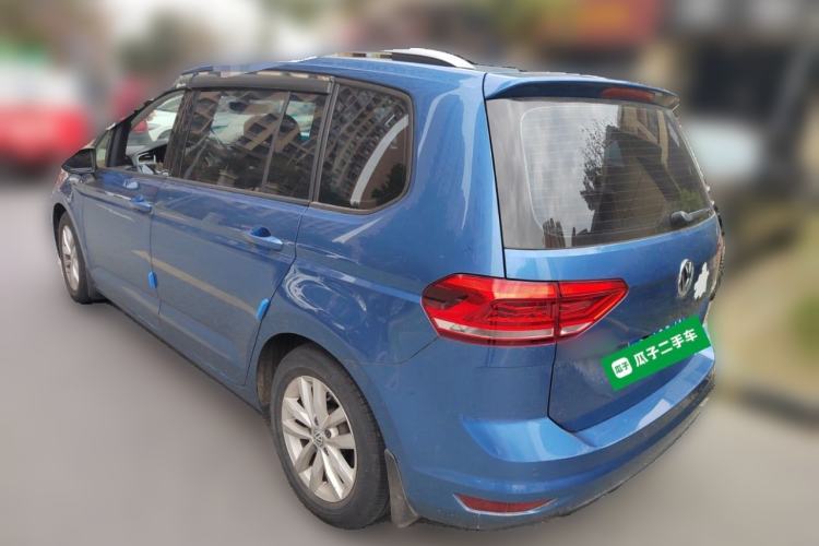 Used Volkswagen Touran 2018 Volkswagen Touran L 280TSI DSG Comfort Edition 7 Seats China VI Standard Rear Left 45 Deg