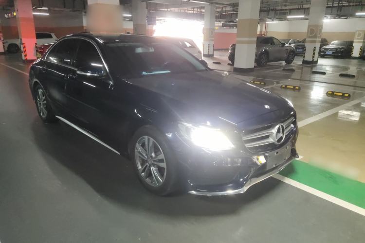 Used Mercedes-Benz C-Class 2017 C 200 L Sport Edition Front Right 45 Deg