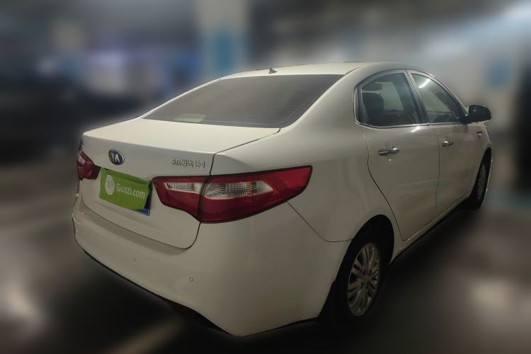 Used Kia K2 2012 Sedan 1.4L MT GLS Commemorative Edition Rear Right 45 Deg