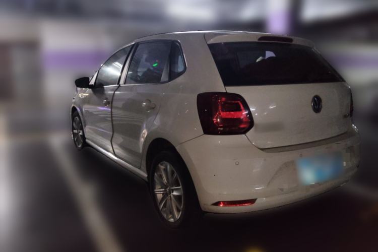 Used Volkswagen Polo 2014 1.4L Automatic Comfort Edition Rear Left 45 Deg