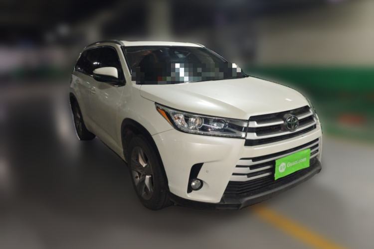 Used Toyota Highlander 2018 2.0T Four-Wheel Drive Luxury Version 7 Seats China VI Standard Front Right 45 Deg