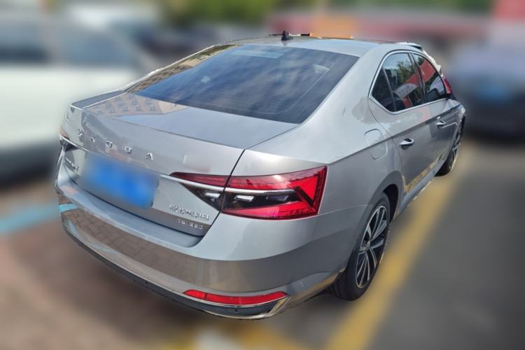 Used Skoda Superb 2021 TSI330 DSG Comfort Edition Rear Right 45 Deg