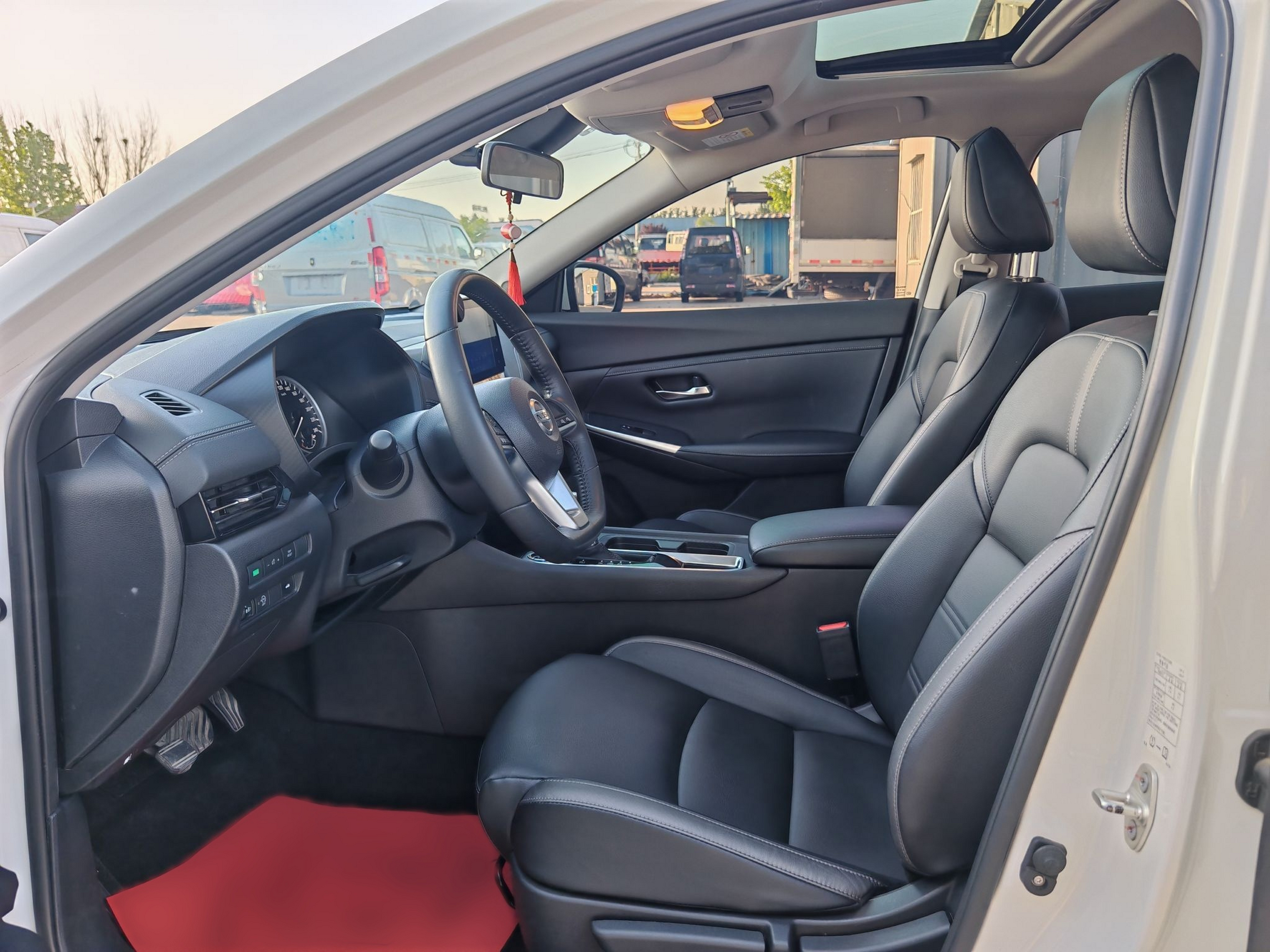 Avant de la voiture