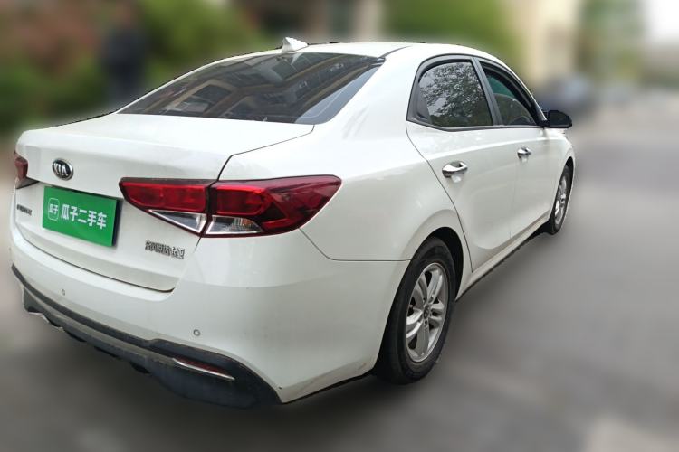 Used Kia Forte 2018 1.6L Automatic Value-Connect Edition with Intelligent Connectivity Rear Right 45 Deg