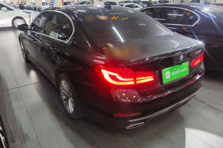 Used BMW 5 Series 2020 530Li Luxury Edition Premium Package Rear Left 45 Deg