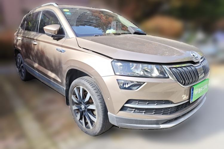 Used Skoda Karoq 2019 TSI280 SmartDrive Luxury Edition China V Standard Front Right 45 Deg
