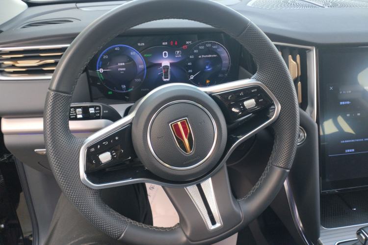 Used Hongqi HS7 PHEV 2024 2.0T PHEV Four-Wheel Drive Flagship Edition 6 Seats Steering Wheel