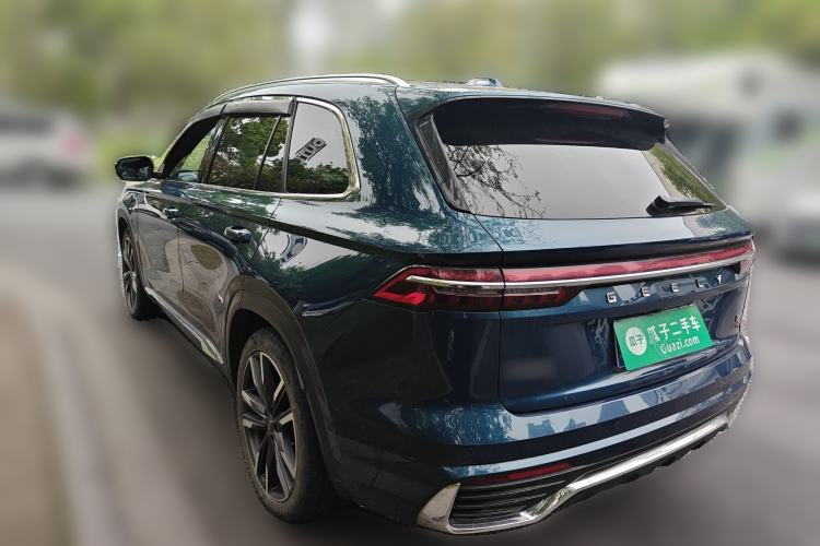 Used Geely Auto Monjaro L 2021 2.0TD High-Power Automatic All-Wheel-Drive Flagship Version Rear Left 45 Deg