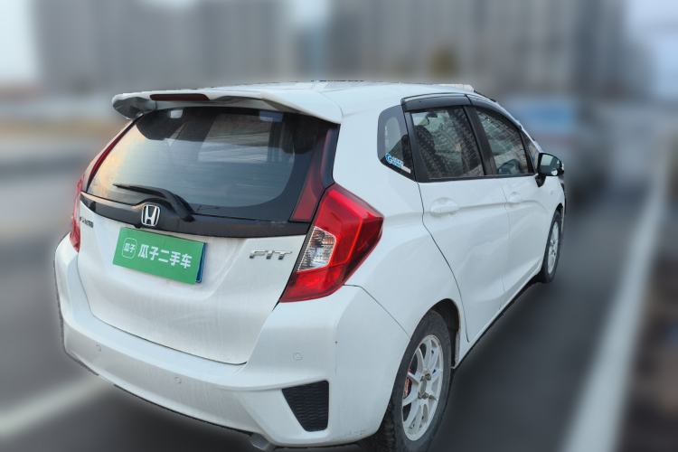 Used Honda Fit 2014 1.5L LX CVT Comfort Model Rear Right 45 Deg