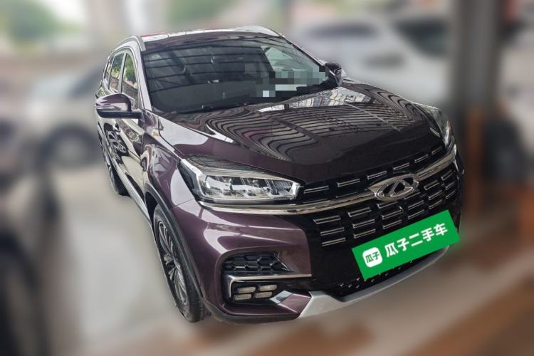 Used Chery Tiggo 8 2019 1.6 TGDI Automatic Elite Model Front Right 45 Deg