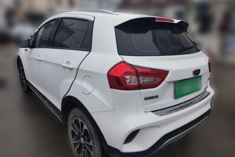 Used Geely Auto Vision X3 2017 1.5L Manual Elite Model Rear Left 45 Deg