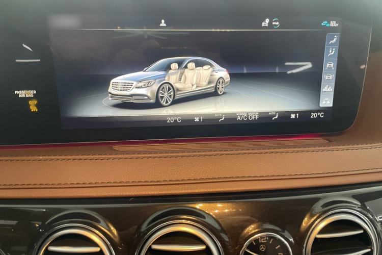 Used Mercedes-Benz S-Class 2019 S 450 L 4MATIC Interior 2