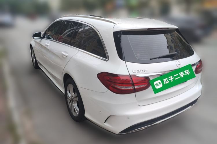 Used Mercedes-Benz C-Class 2018 C 180 station wagon Rear Left 45 Deg