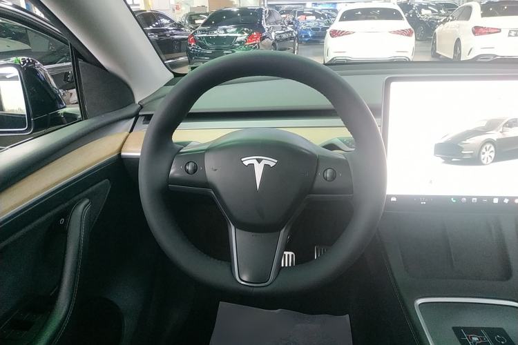 Used Tesla Model Y 2022 Revised Version Rear-Wheel Drive Steering Wheel