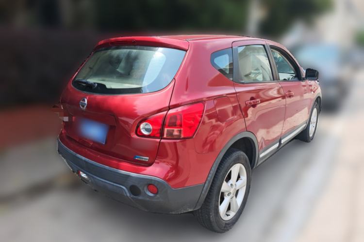 Used Nissan Qashqai 2011 2.0 XV Lea CVT 2WD Rear Right 45 Deg