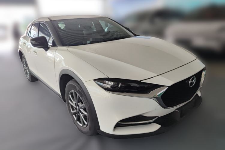 Used Mazda CX-4 2020 2.0L Automatic Two-Wheel Drive Blue Sky Dynamic Edition Front Right 45 Deg